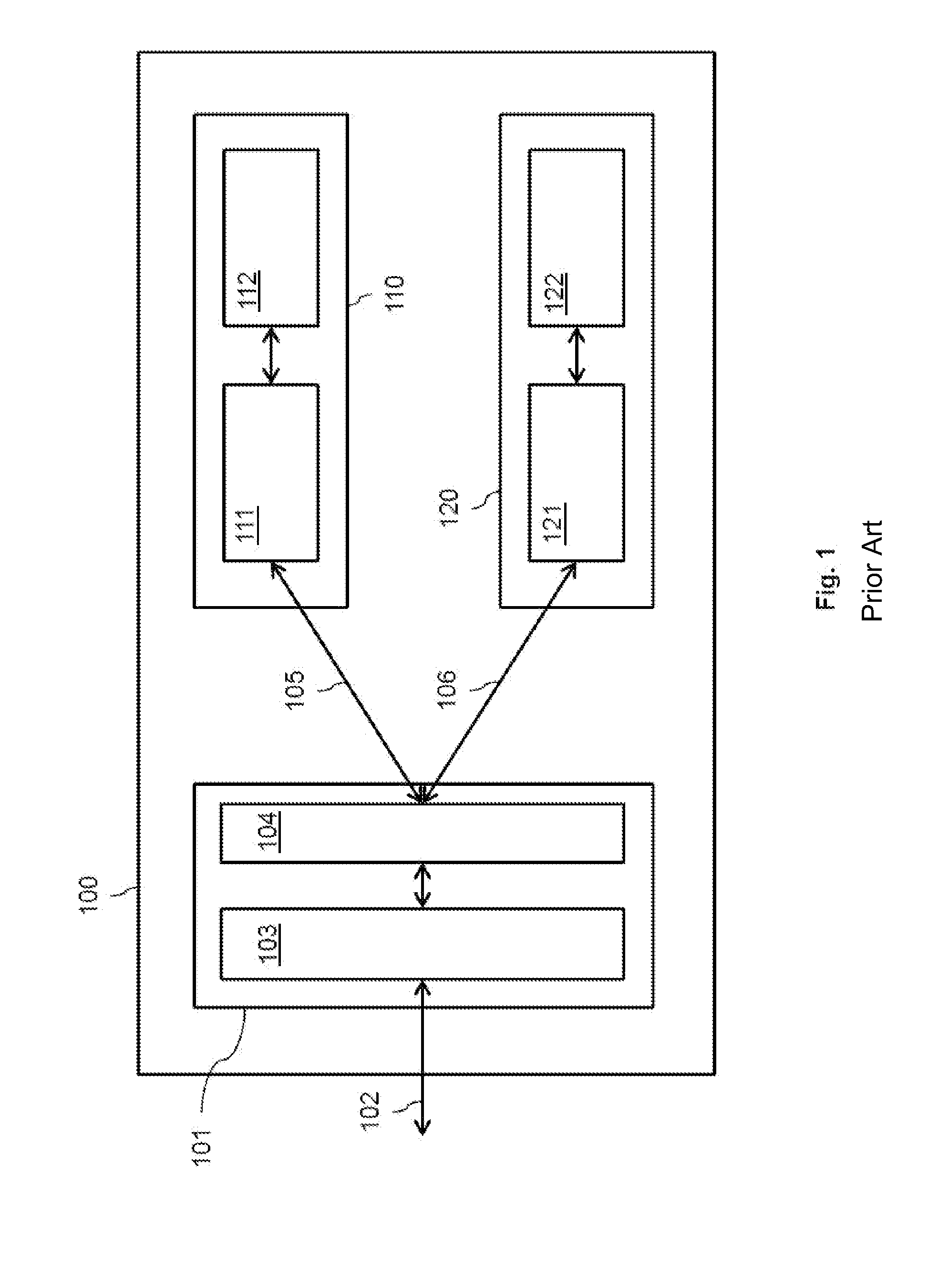 Secure redundant storage device and secure read/write method on such a device