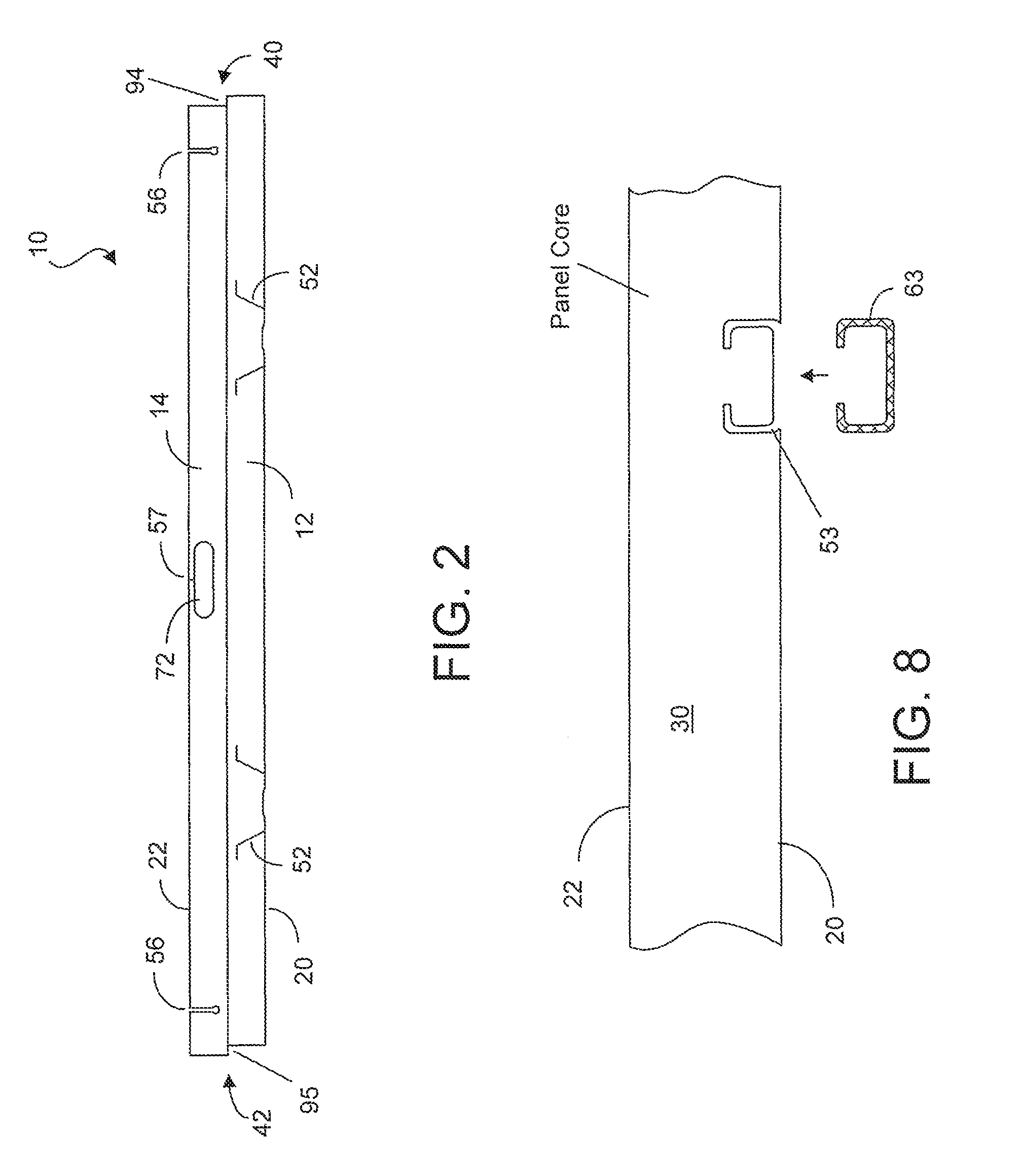 Insulating wall panel with electrical wire chase system