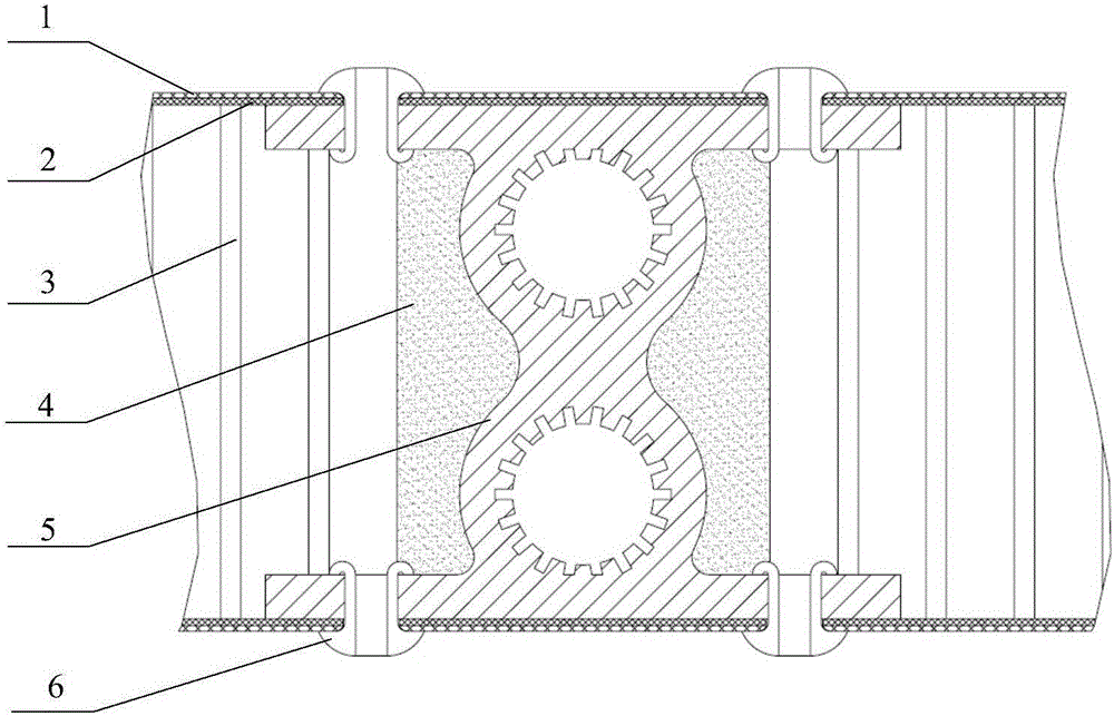 Aluminum honeycomb sandwich plate of high thermal conductivity carbon fiber panel pre-embedded heat pipe and preparation method thereof