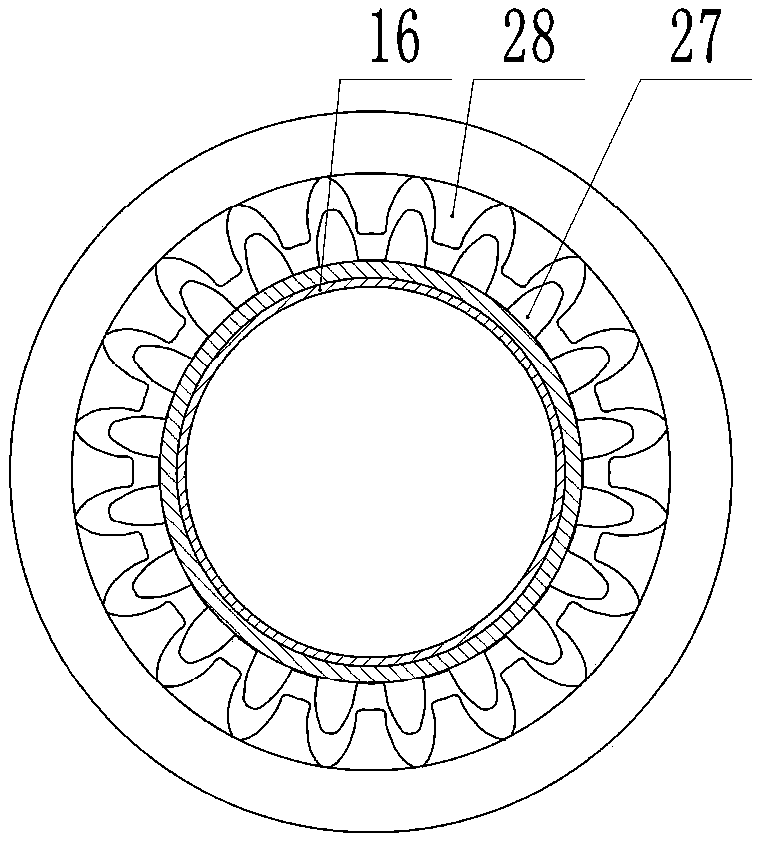 Hole-digging apparatus use for planting fruit trees