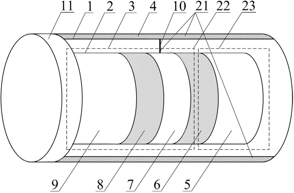 Wireless measuring device and method for measuring dynamic parameters of non-spherical particles in three-dimensional dense gas-solid system