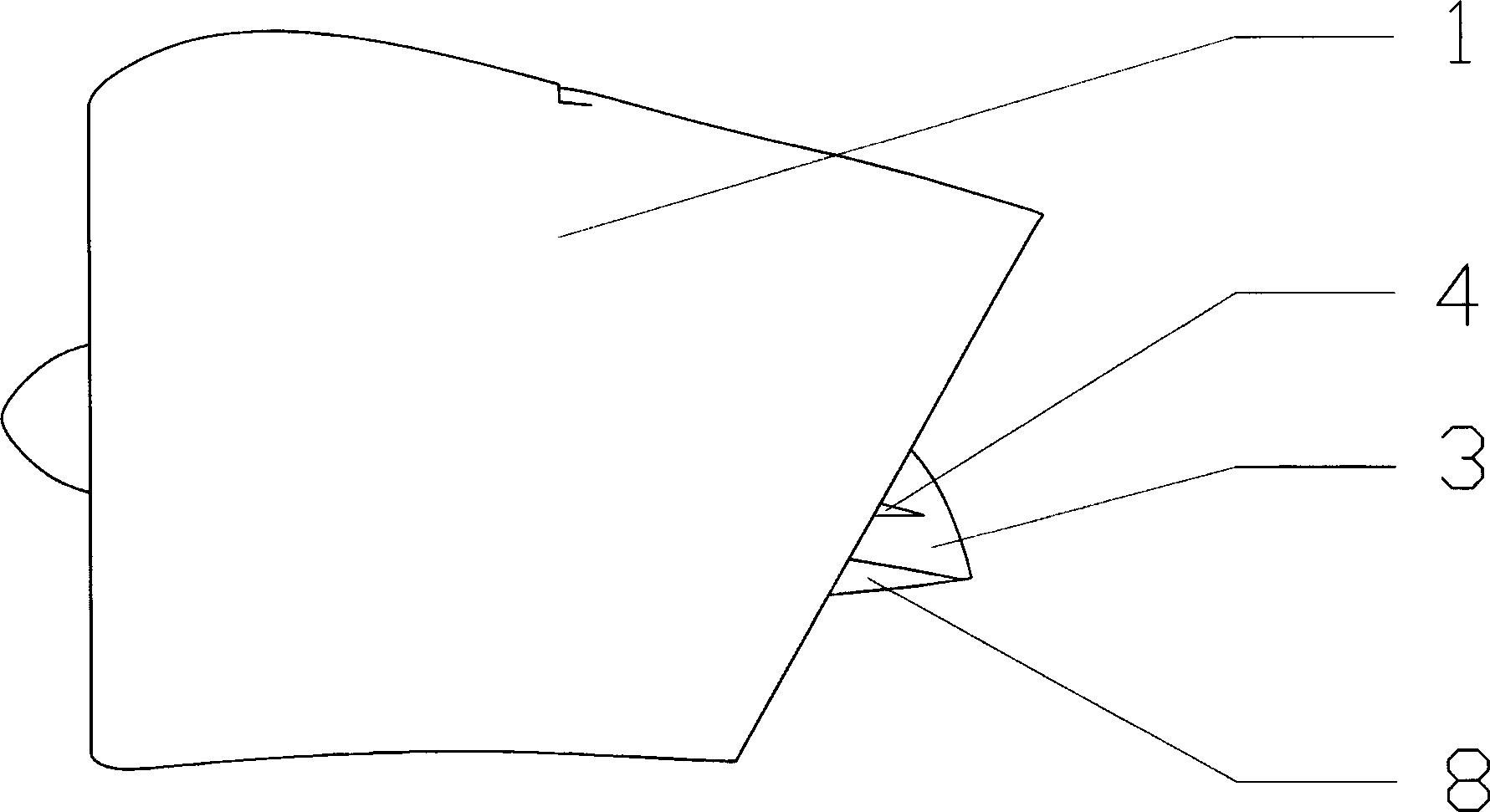 Duct wing system and aircraft using same