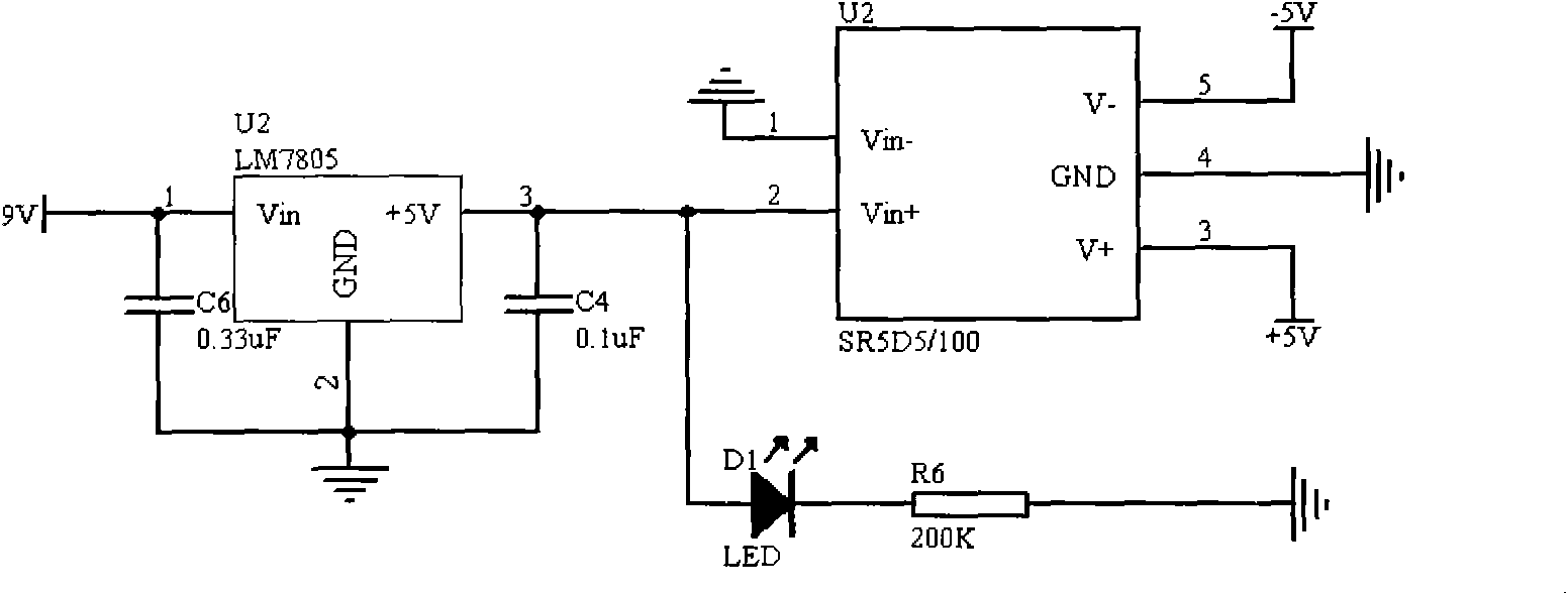 Measuring device of soil conductivity and method