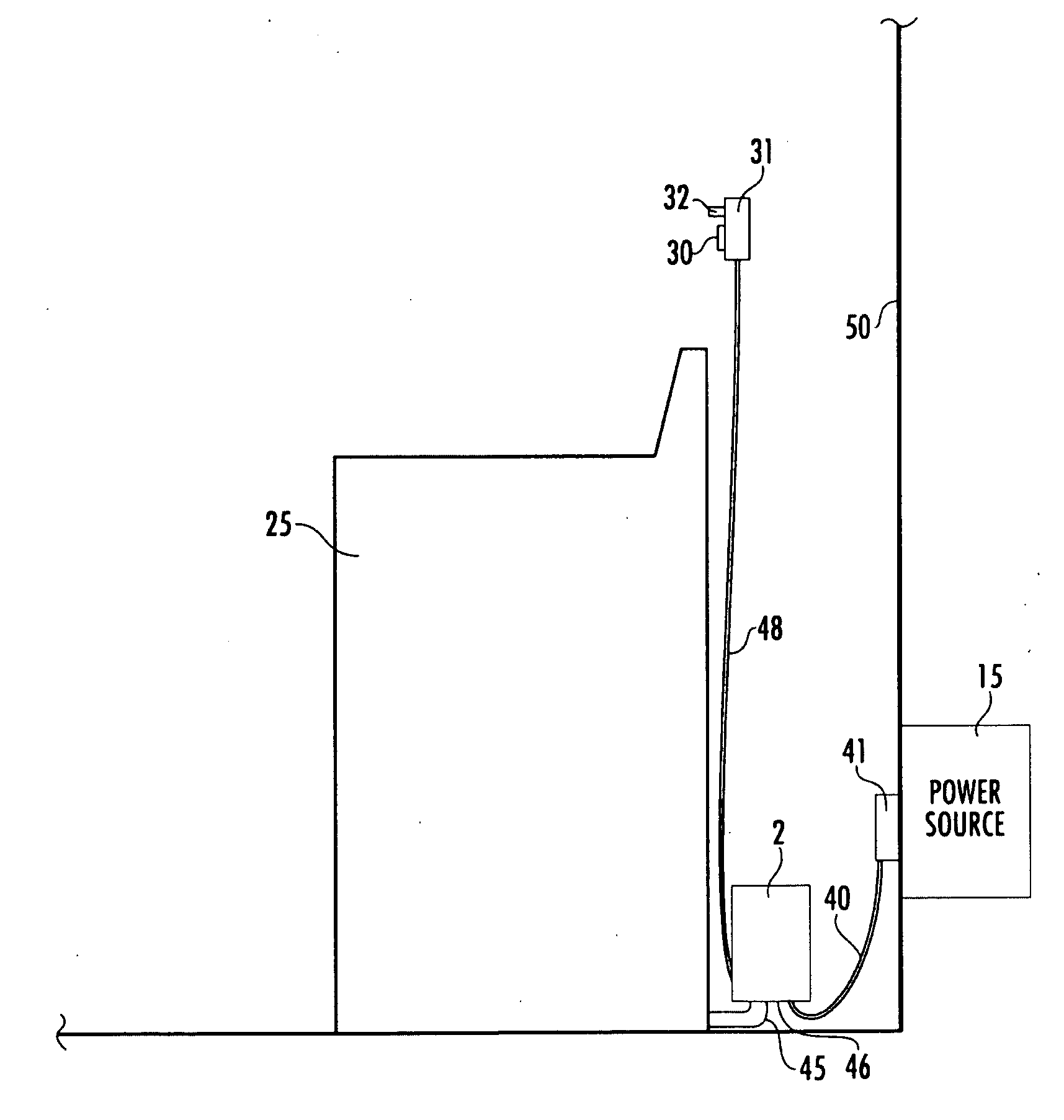 Electric range safety shut-off