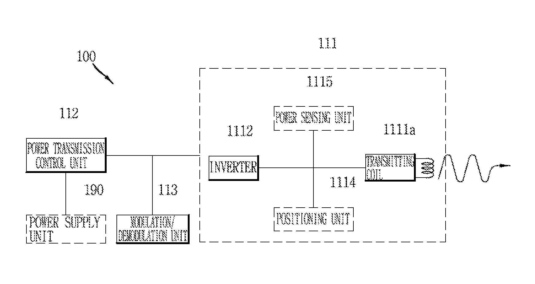 Wireless power transfer method, wireless power transmitter and wireless charging system