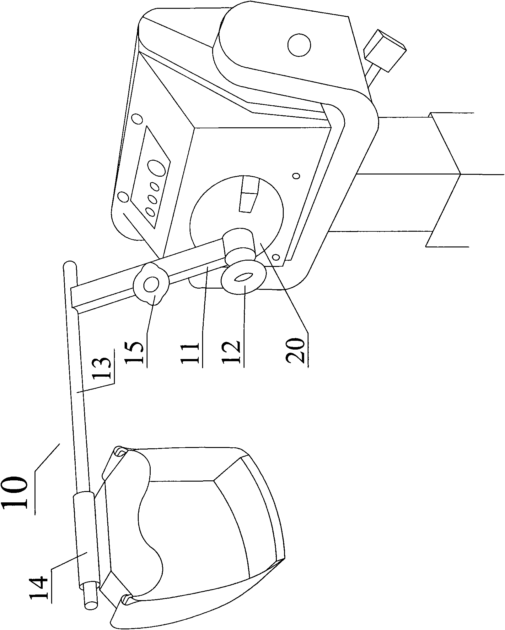 Method for testing mechanical properties of flexion and extension muscles of cervical vertebrae