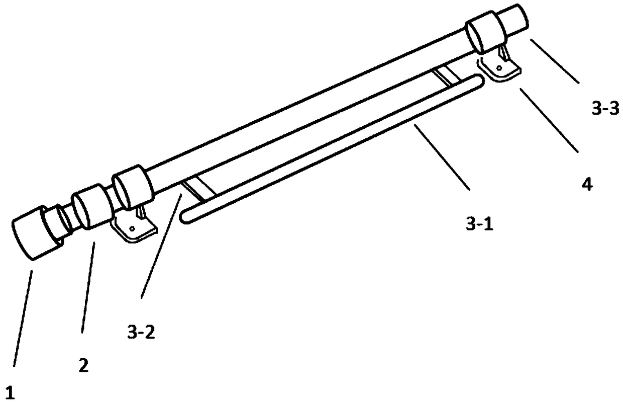 A positive tension compensation device for warp knitting