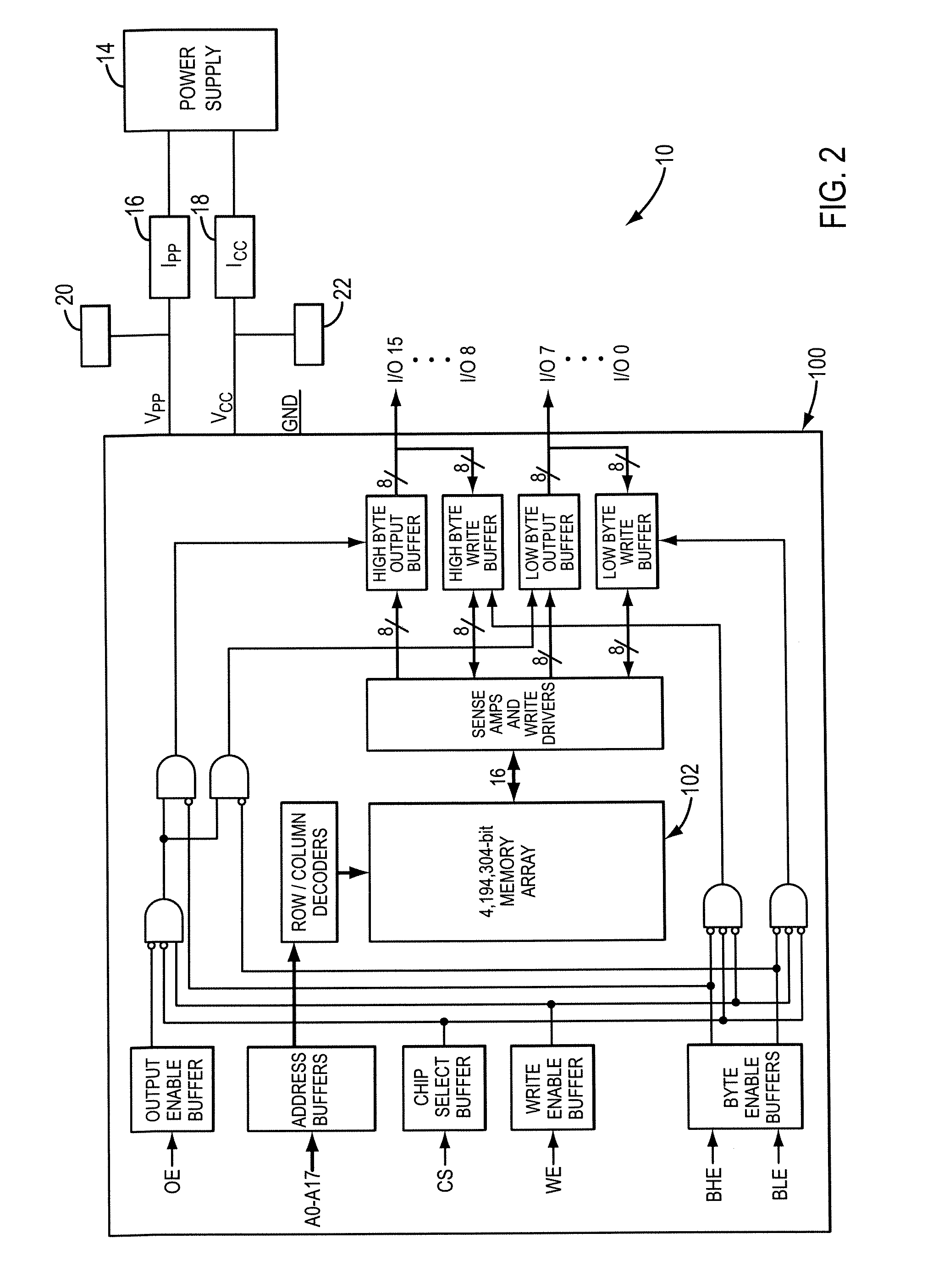 System and method for detecting single event latchup in integrated circuits