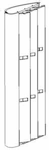 Vertical-axis lift-drag coupled wind turbine for wind power generation