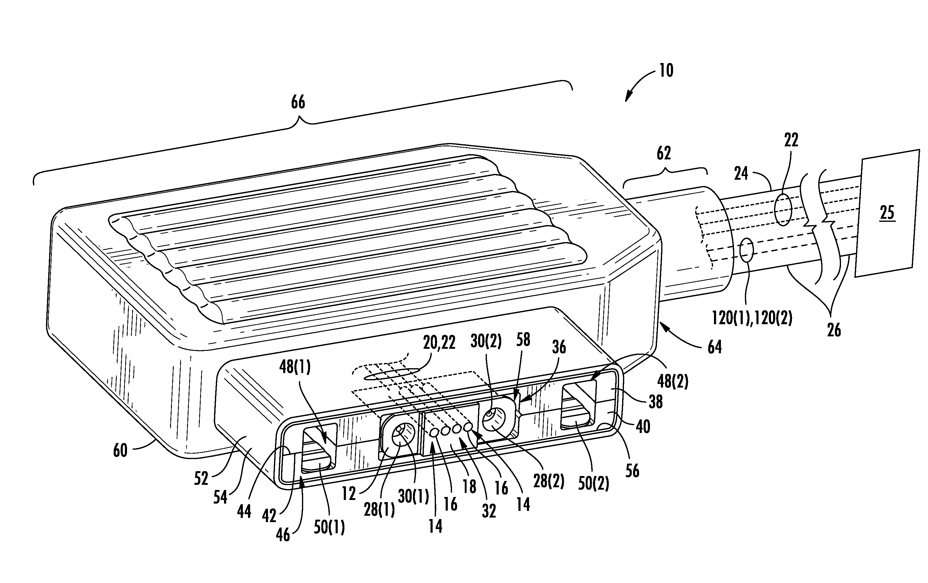 Fiber optic connectors employing moveable optical interfaces with fiber protection features and related components and methods