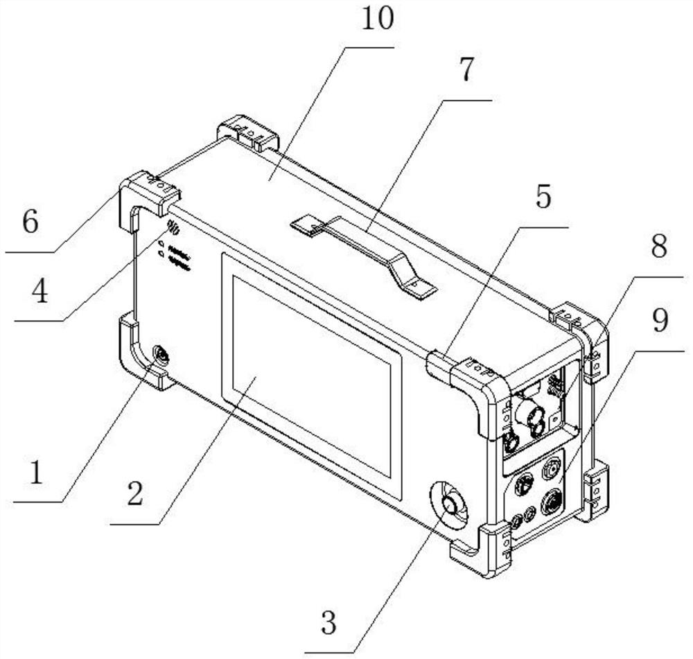 Portable multifunctional integrated device for realizing life support and first aid functions