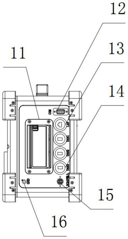 Portable multifunctional integrated device for realizing life support and first aid functions