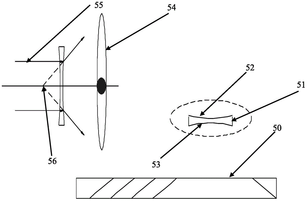 Diopter-adjustable curved surface waveguide near-to-eye optical display device