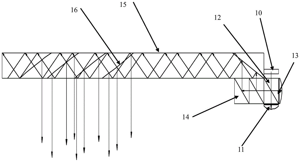 Diopter-adjustable curved surface waveguide near-to-eye optical display device