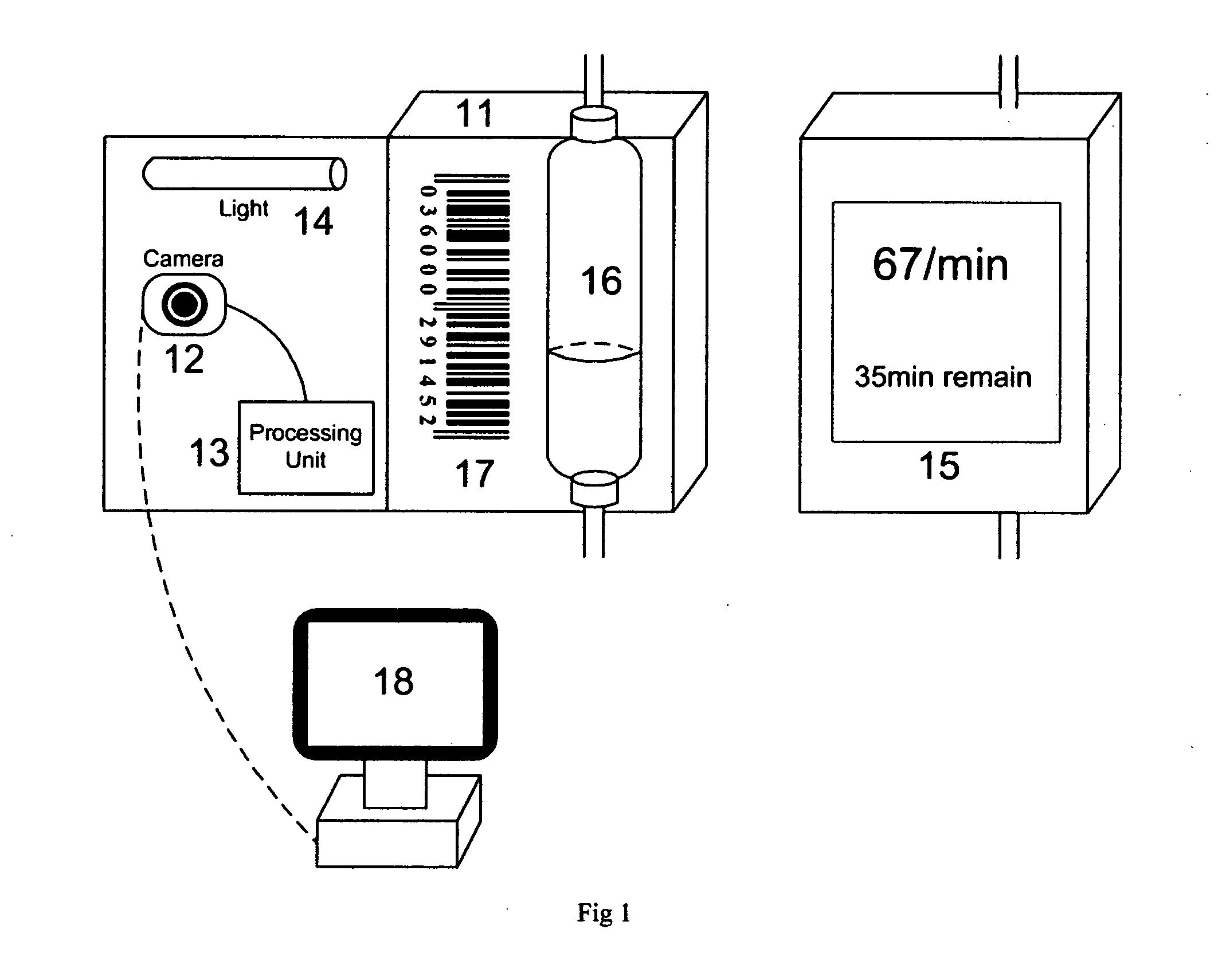 IV monitoring by video and image processing