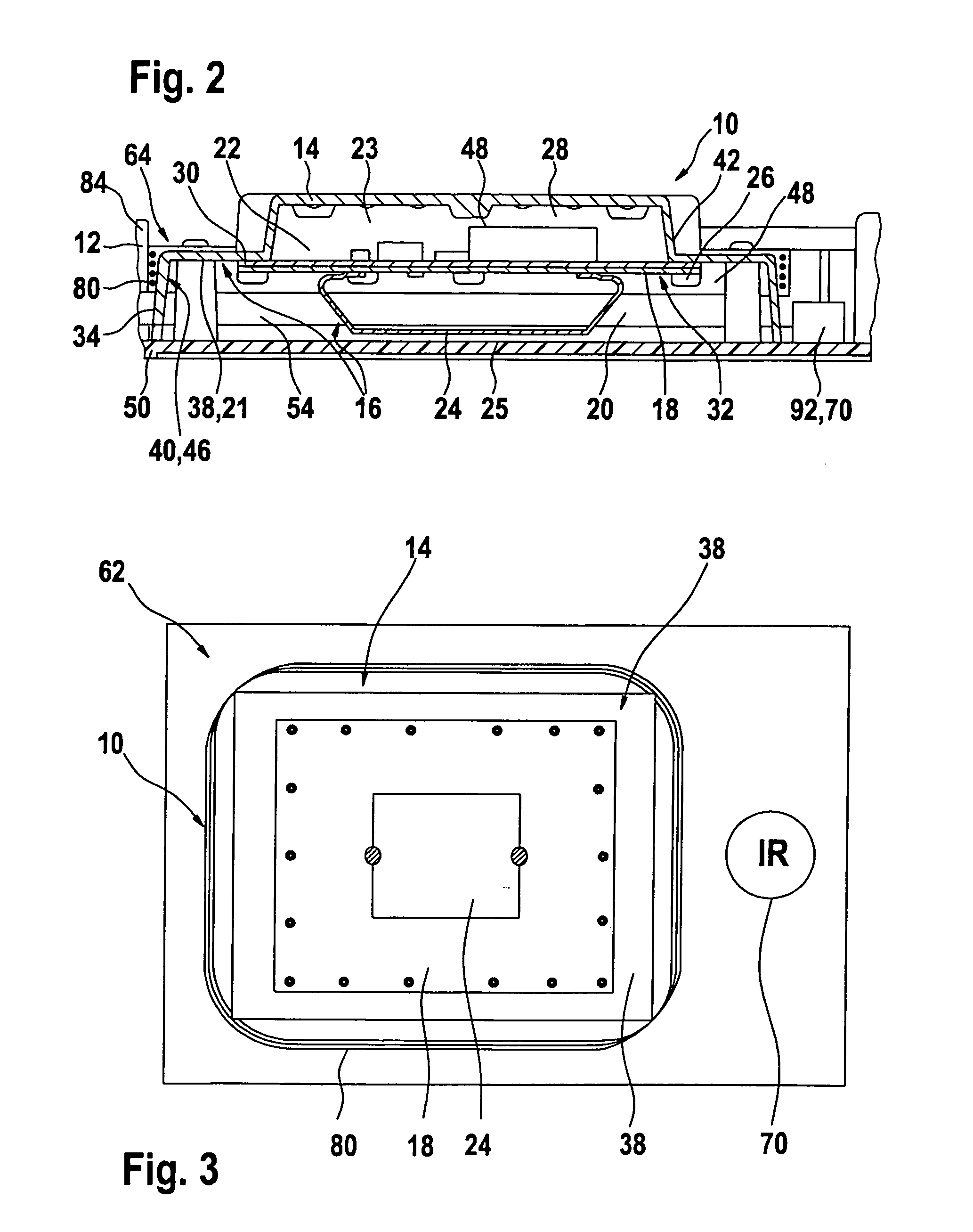 Infrared Localization Device Having a Multiple Sensor Apparatus