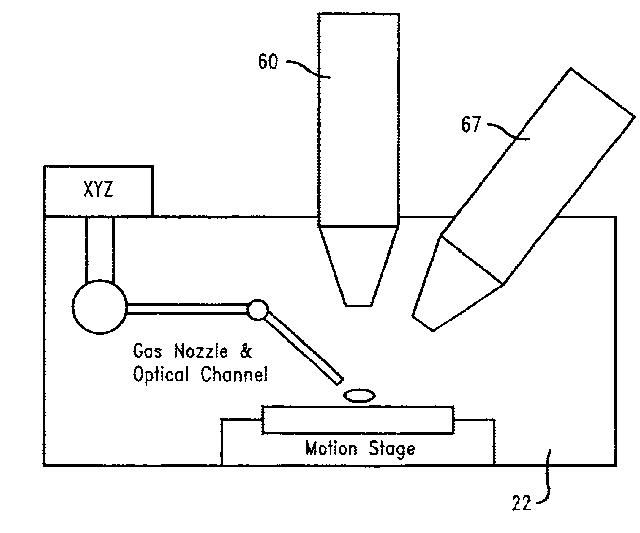 Apparatus and techniques for scanning electron beam based chip repair