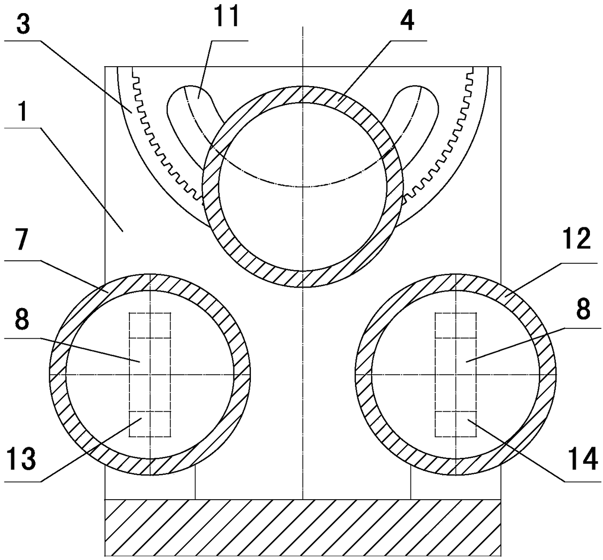 Manual plate rolling equipment