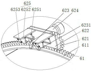 A working platform for tunnel construction and its application method