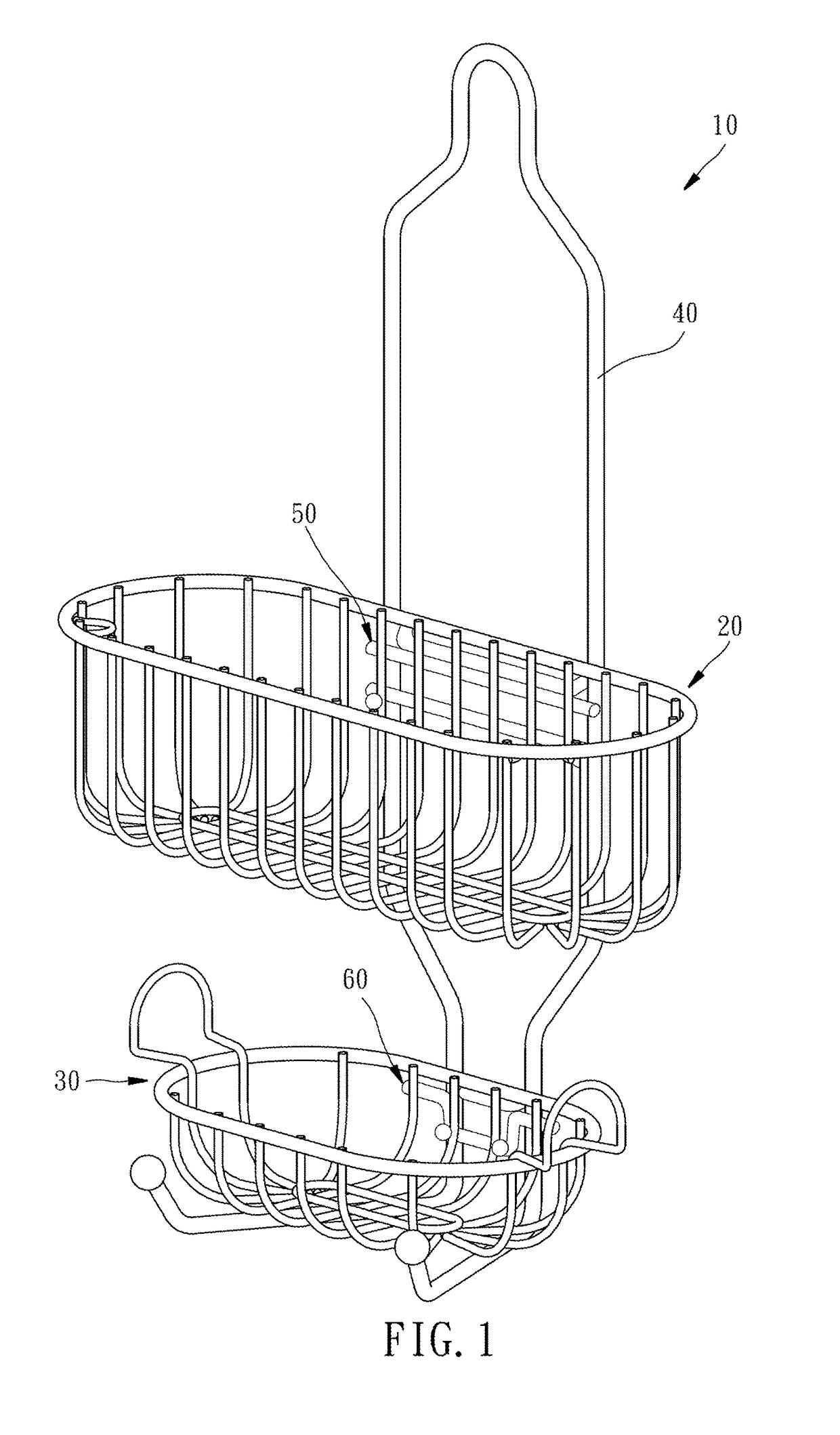 Storage combination basket assembly