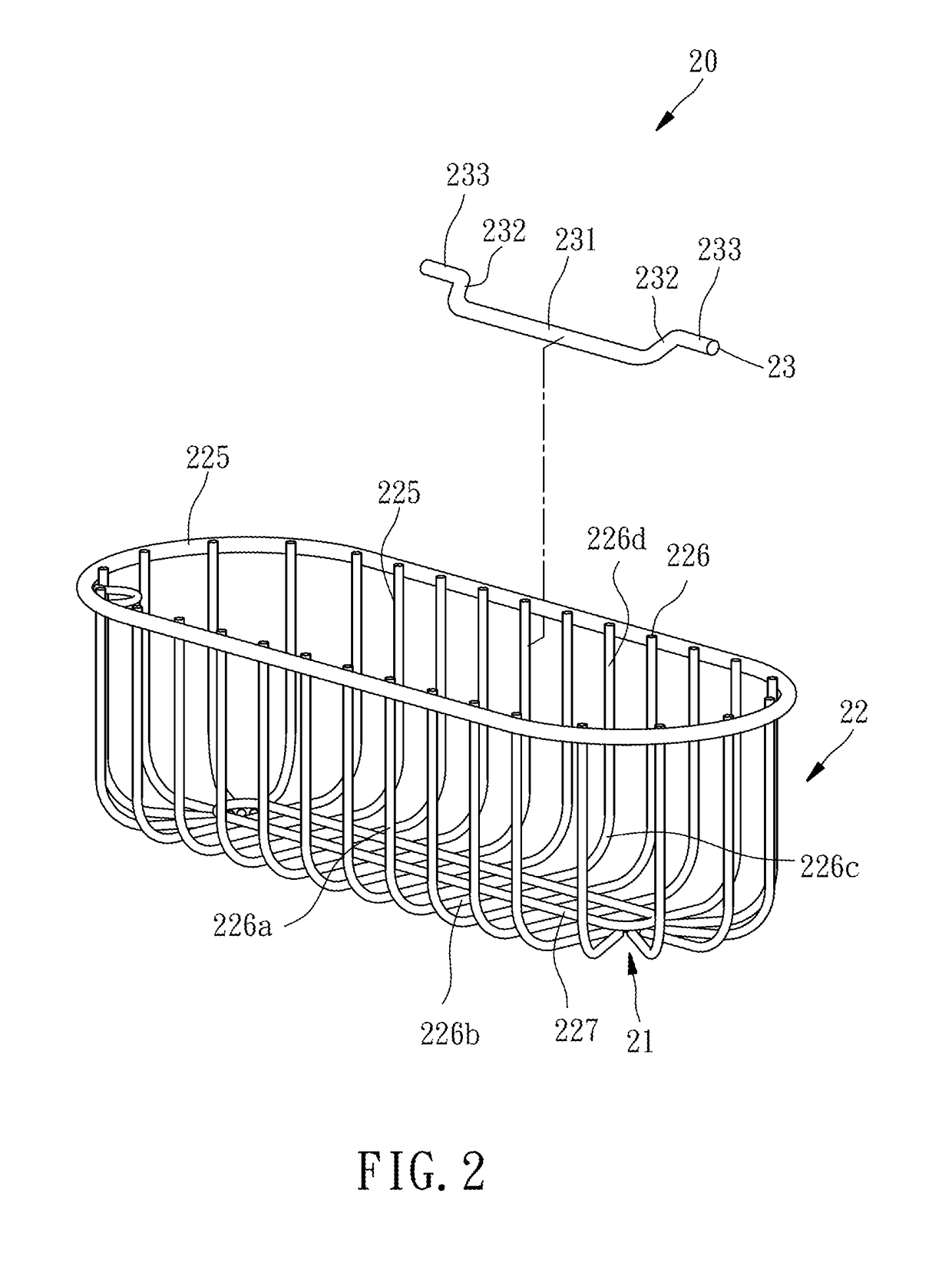 Storage combination basket assembly