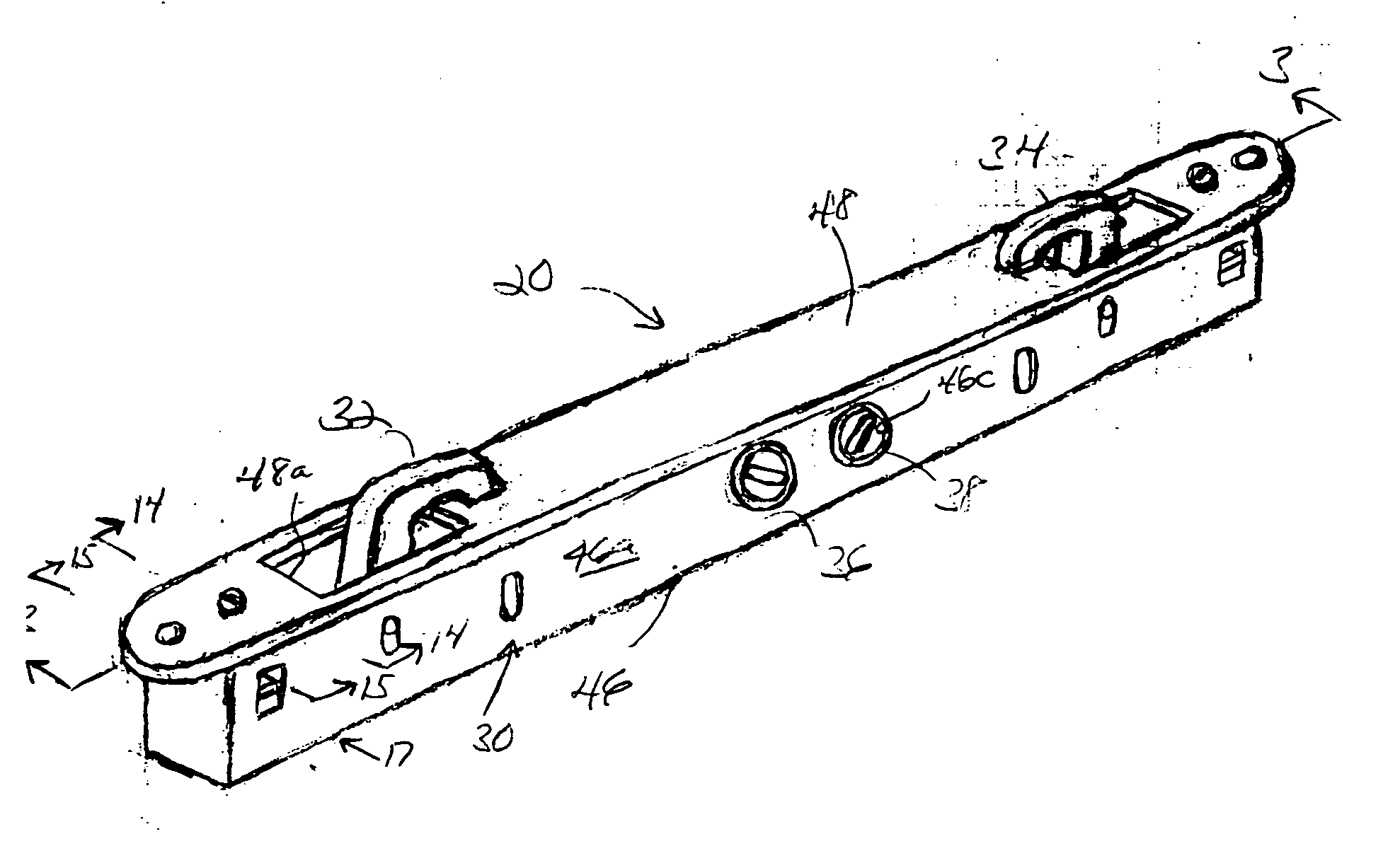 Multi-point sliding door