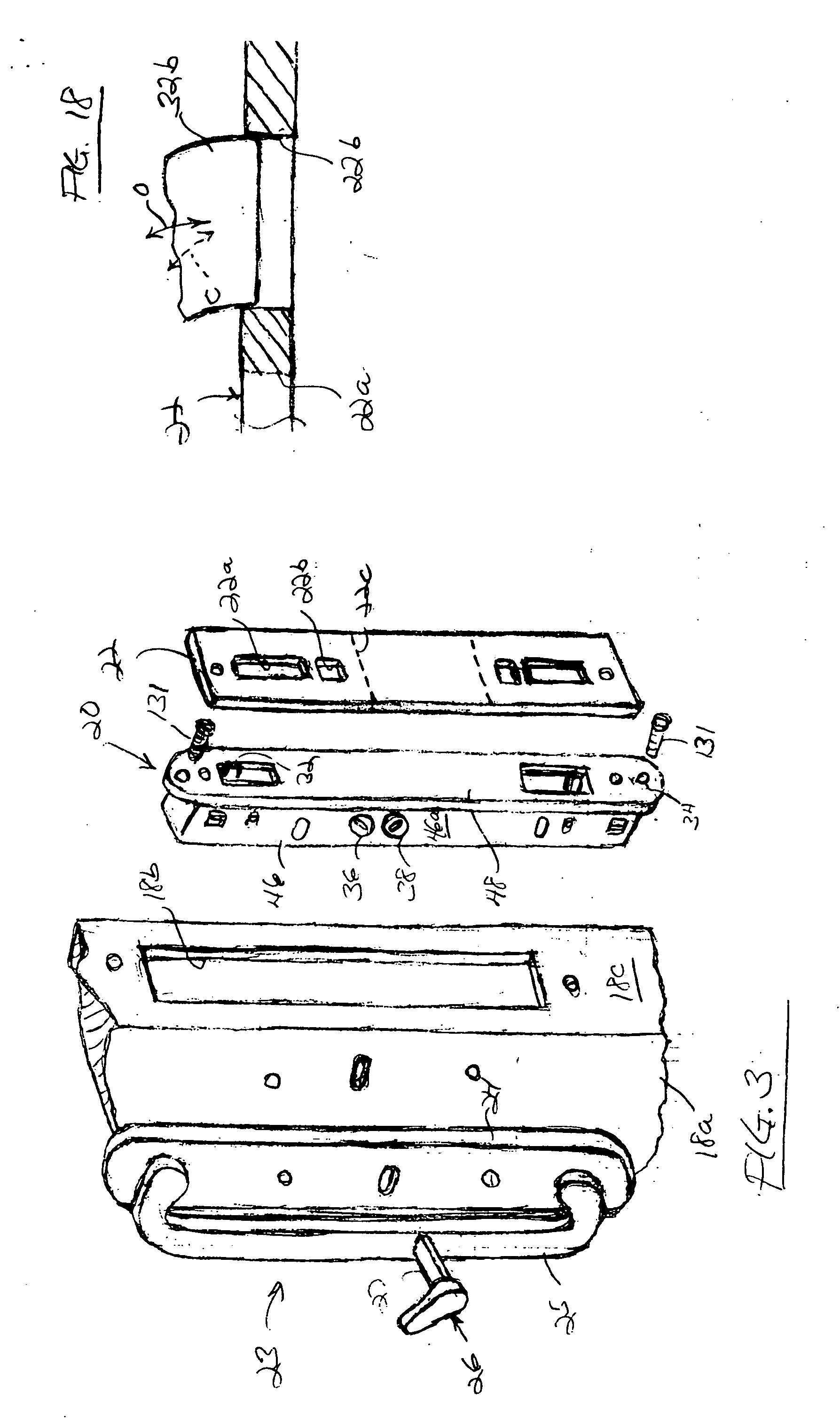 Multi-point sliding door