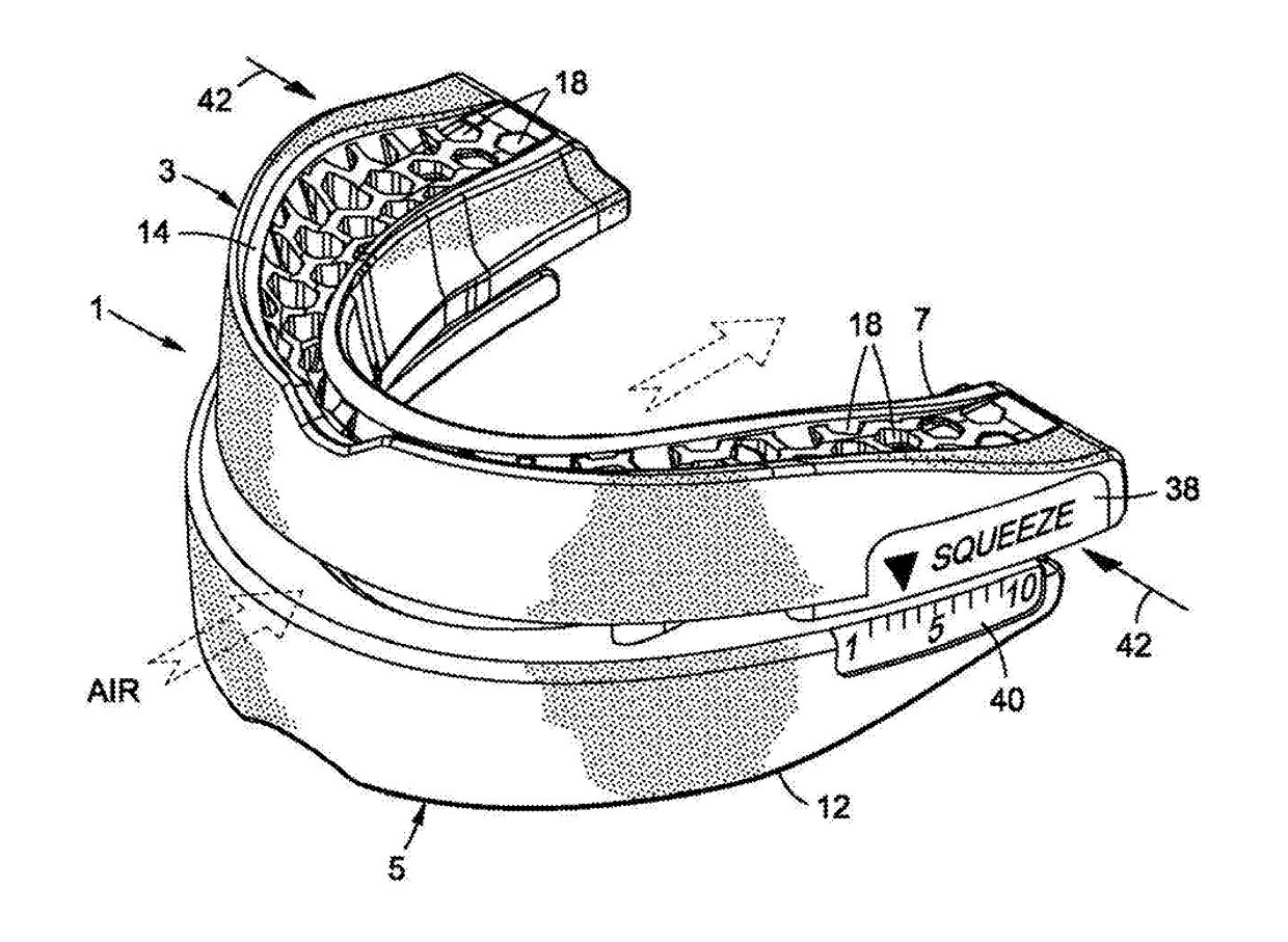 Jaw advancement oral appliance to reduce the effects of snoring and/or sleep apnea