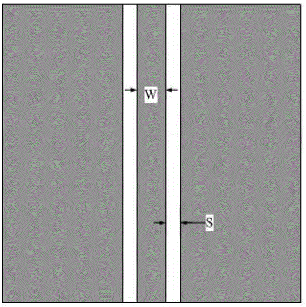 Single-layer film-loaded four-layer substrate microstrip-microstrip interconnect structure