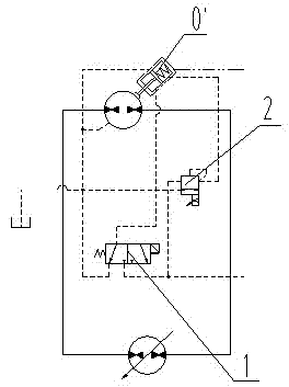 Hydraulic rotary system start-stop buffering device, and crane