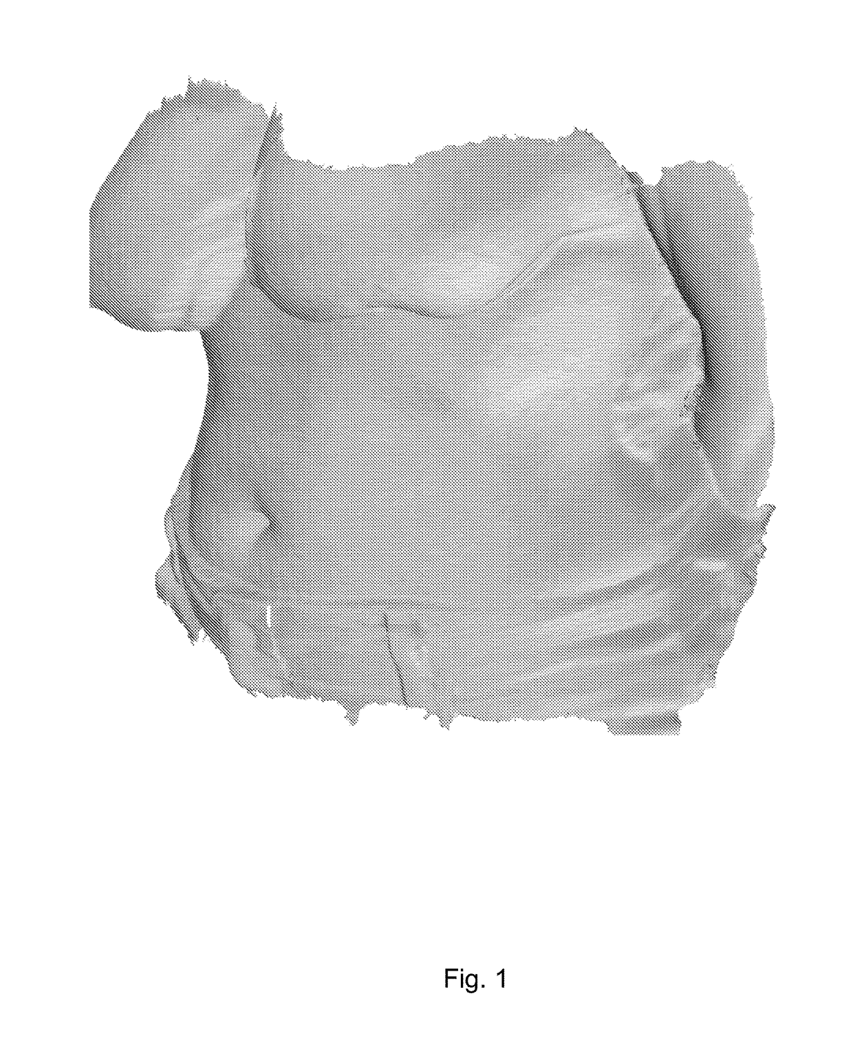 3d-printed unibody mesh structures for breast prosthesis and methods of making same