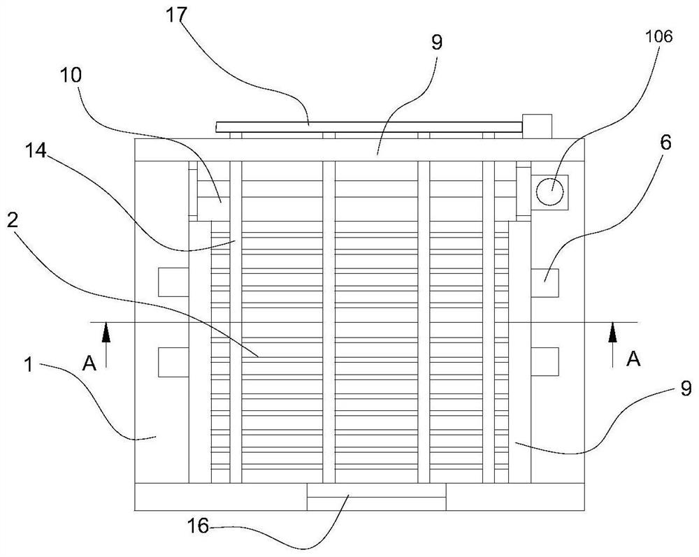 Automatic cleaning and feeding pig house