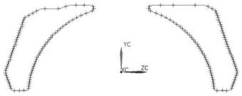 Continuous hot extrusion saddle-shaped barrel section butt joint assembling method