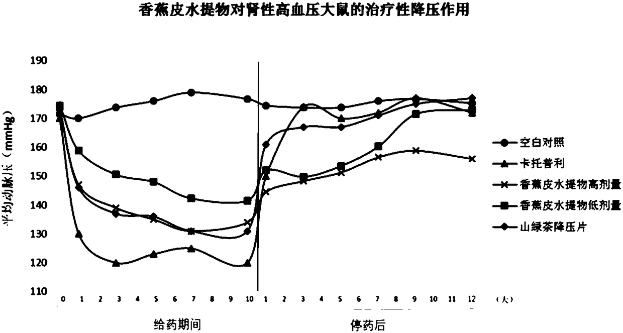 Active substance having continuous pressure-reduction function and preparation method and application thereof