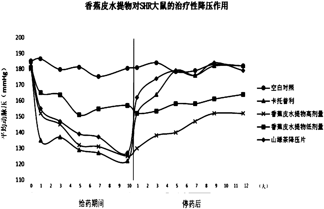 Active substance having continuous pressure-reduction function and preparation method and application thereof