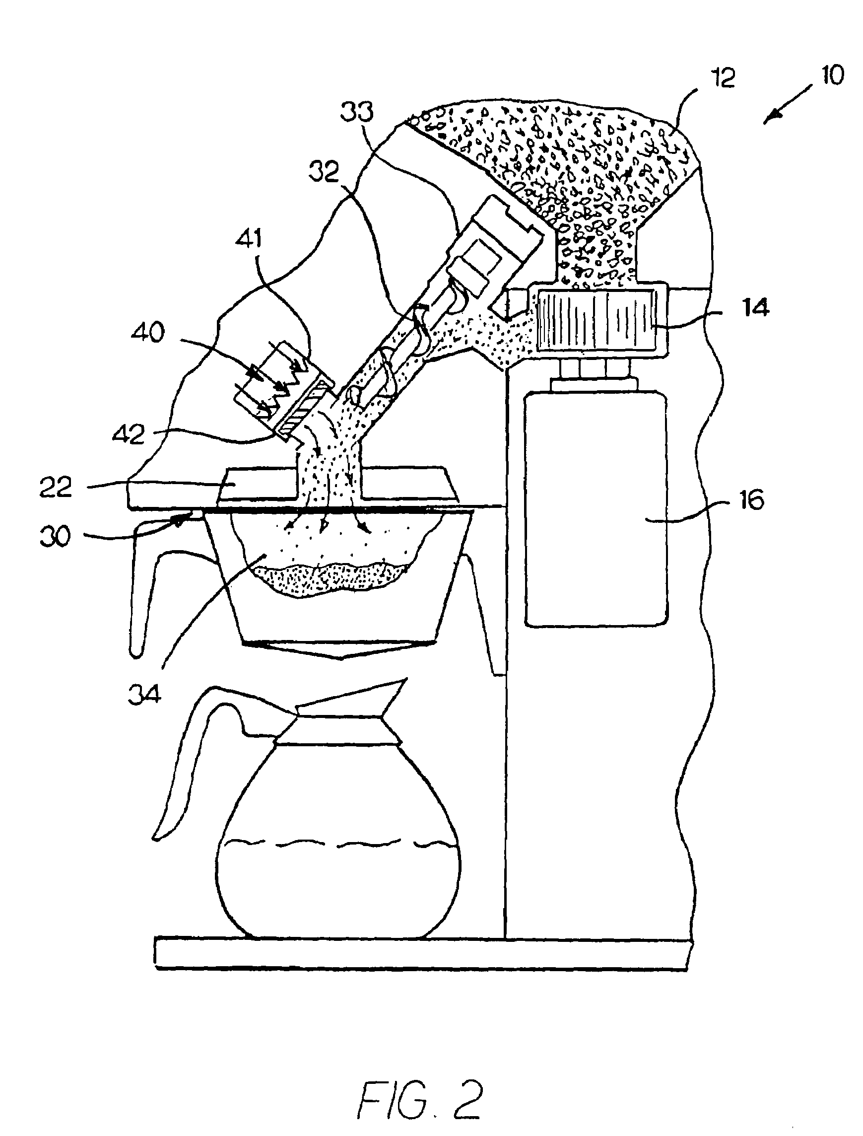 Combination grinder and brewer