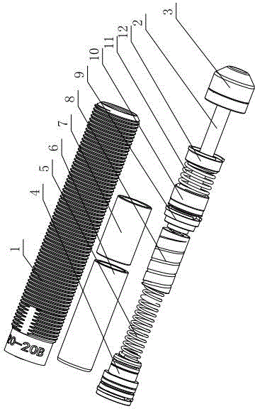 Automobile shock absorber structure