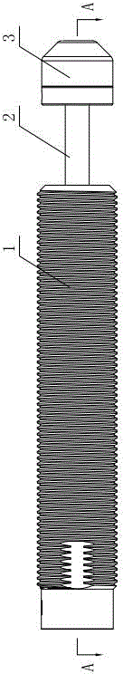 Automobile shock absorber structure