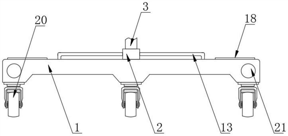 An anti-fall infusion stand for hospital nursing infusion