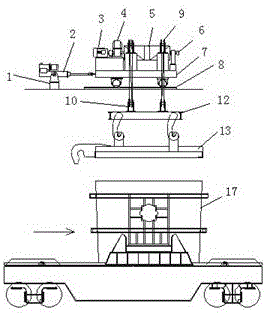 Device and method capable of conducting whole-process capping and decapping on steel ladle