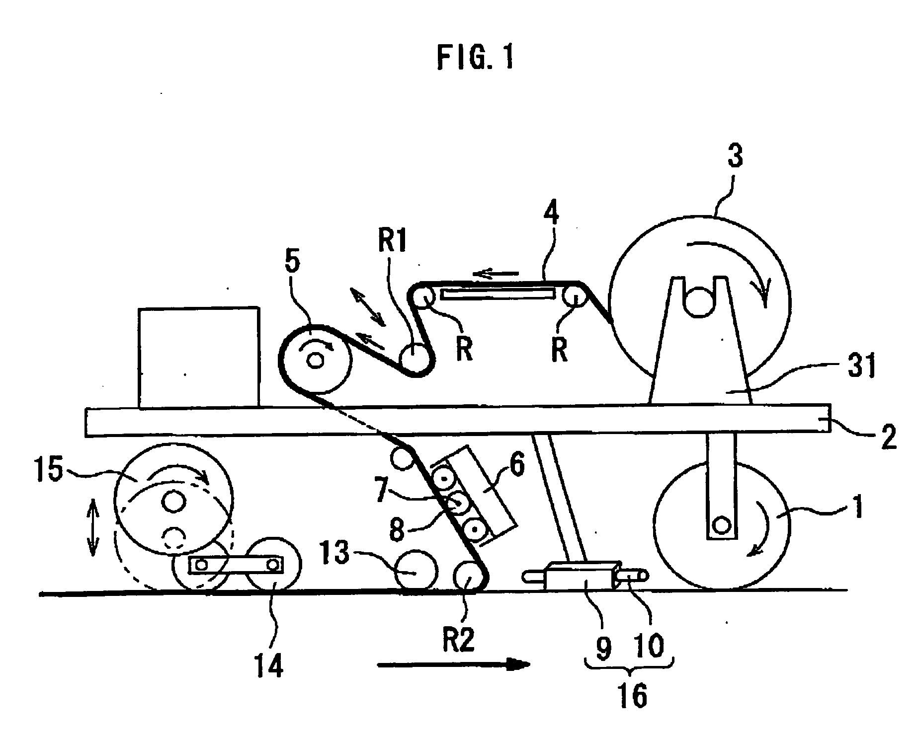 Waterproof sheet in-situ application machine