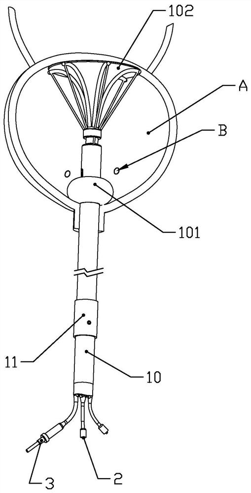 Bladder drug delivery device for department of medical oncology