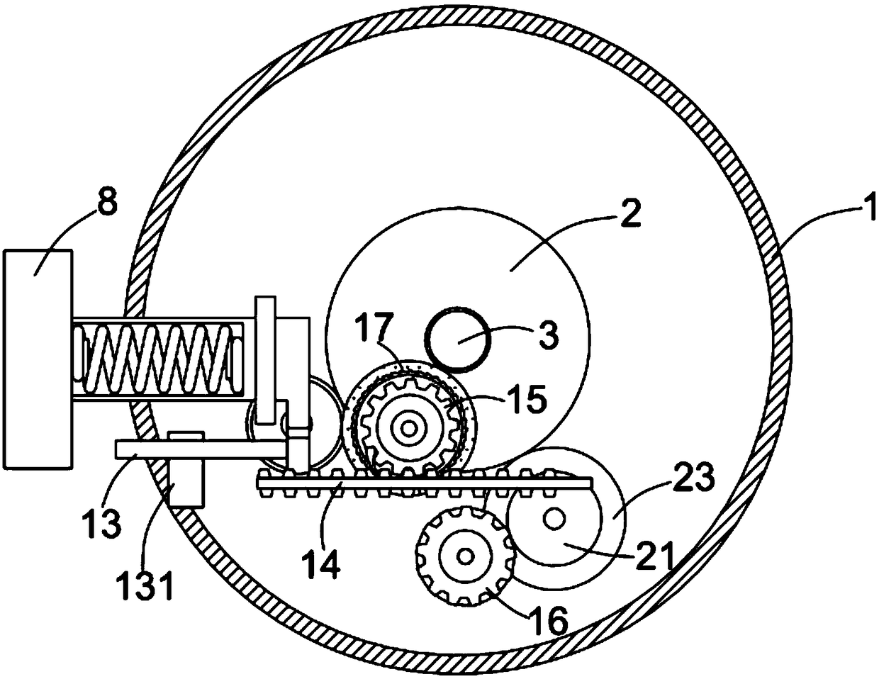 Novel push-type micrometer caliper