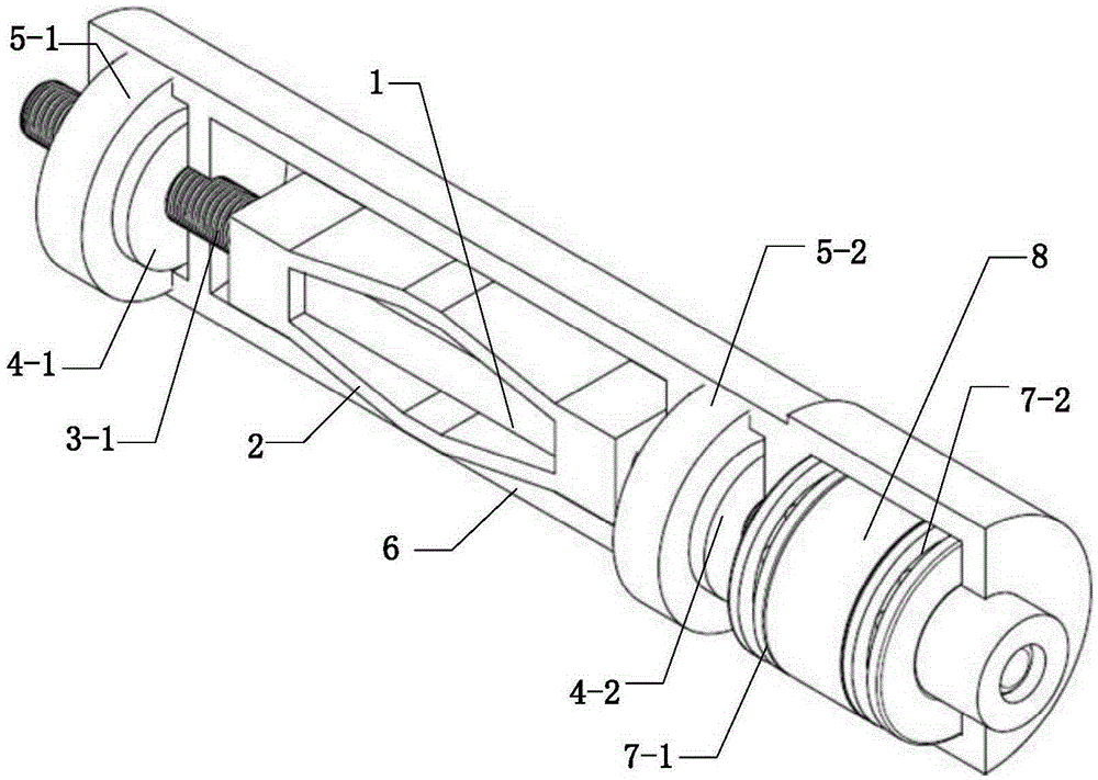 Large torque large stroke rotary actuator with hybrid drive of piezoelectric stack and motor, and method