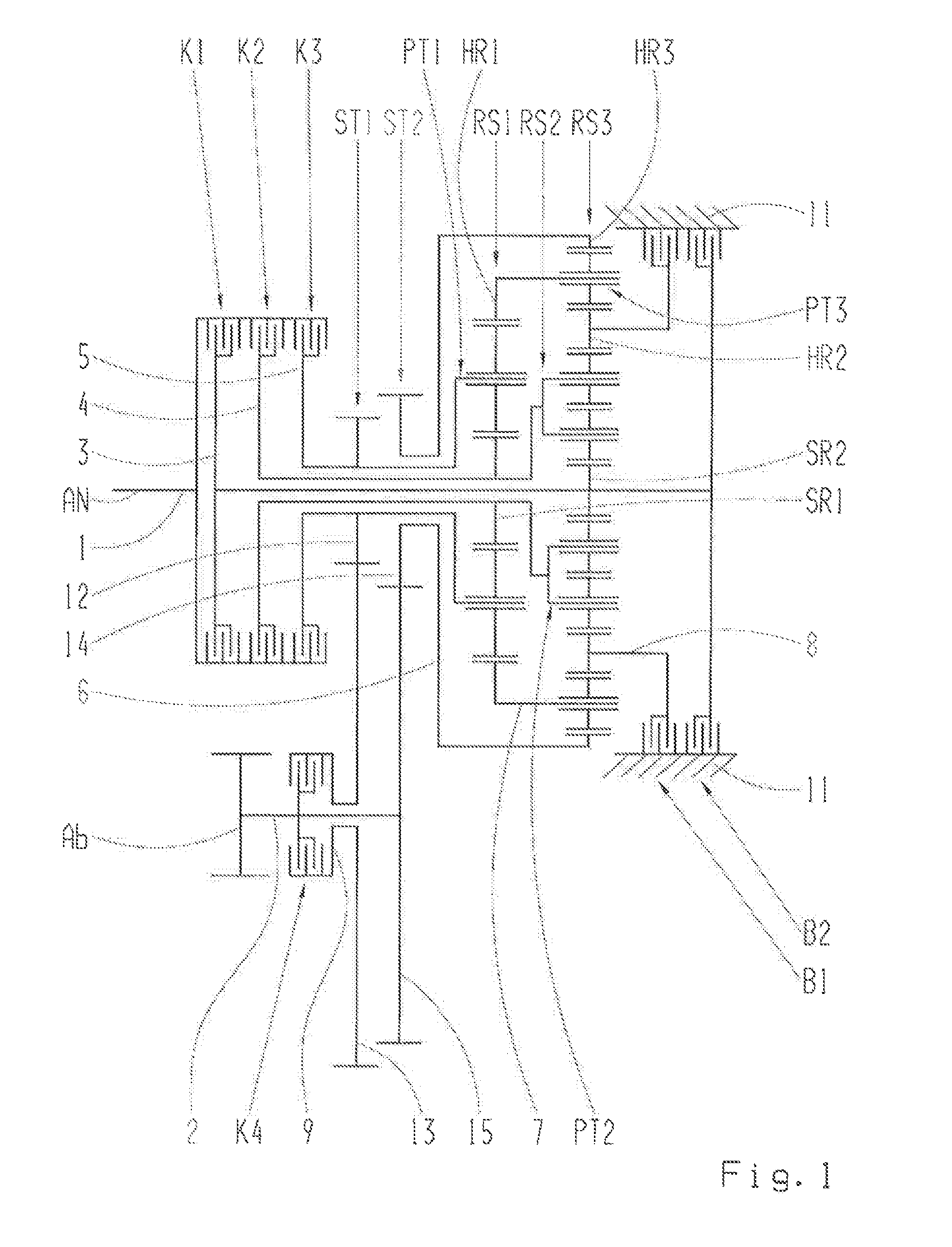 Multi-Stage Planetary Transmission