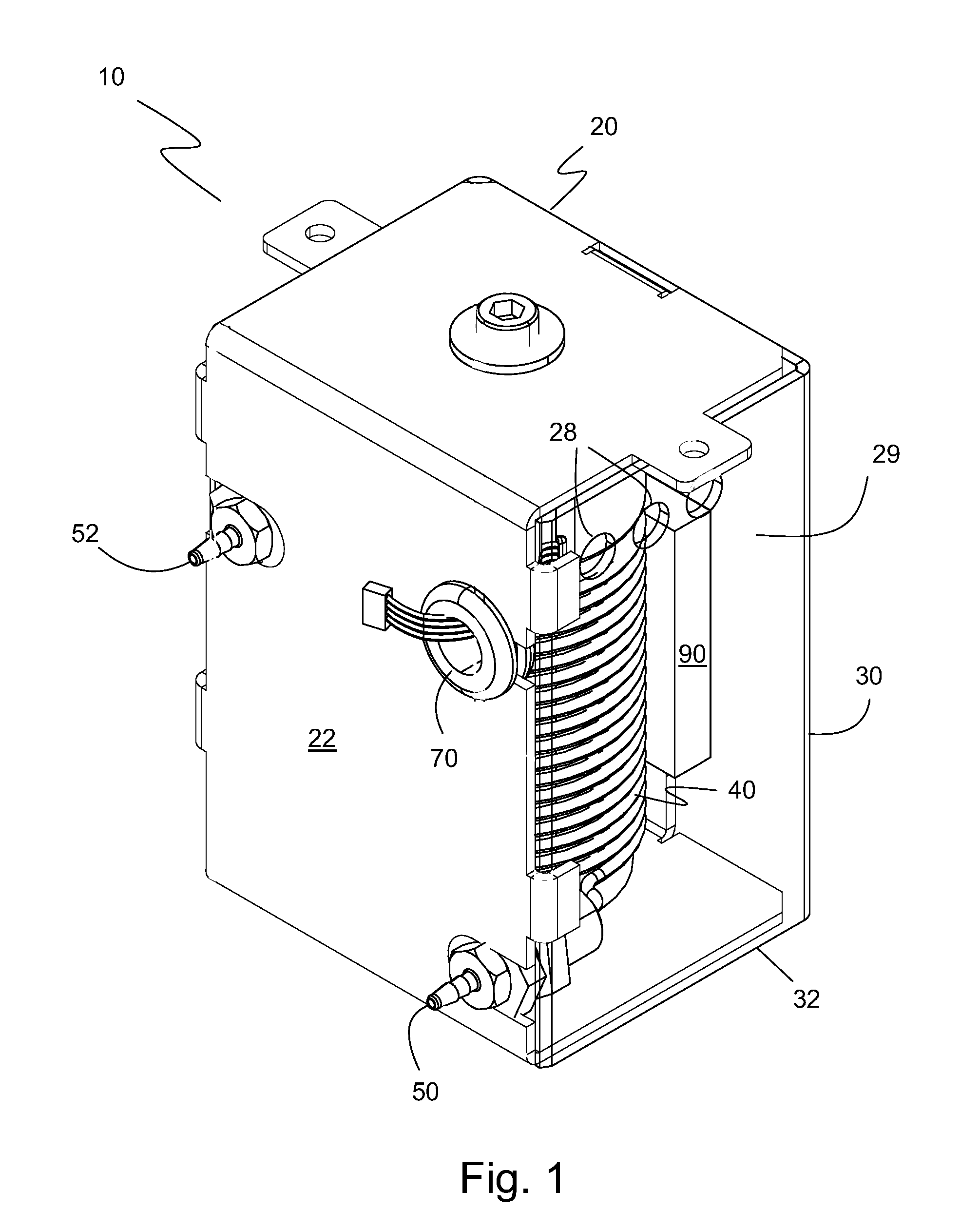 Gas equilibrium coil for providing, in real-time, a gas calibrating solution