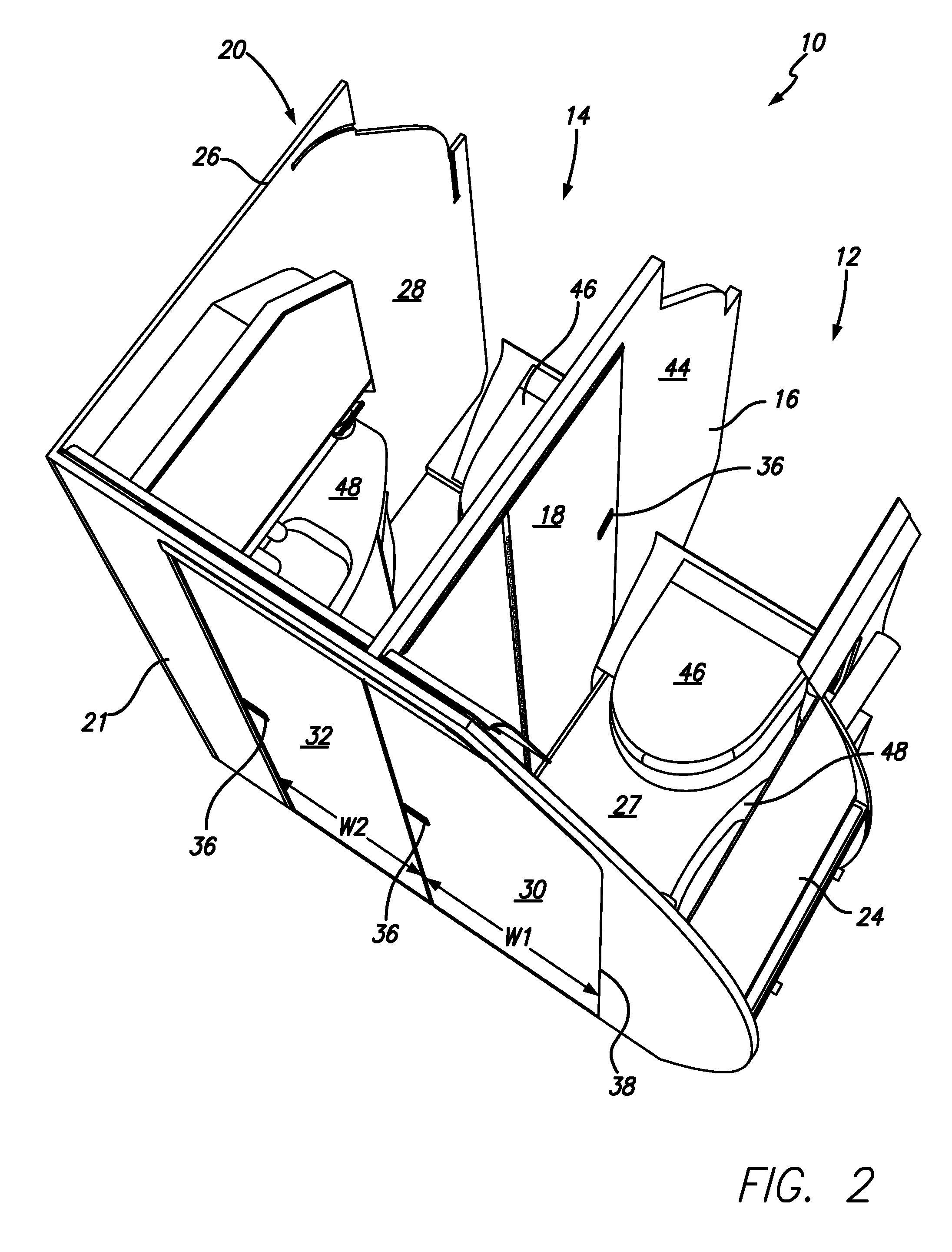 Wheelchair accessible lavatory