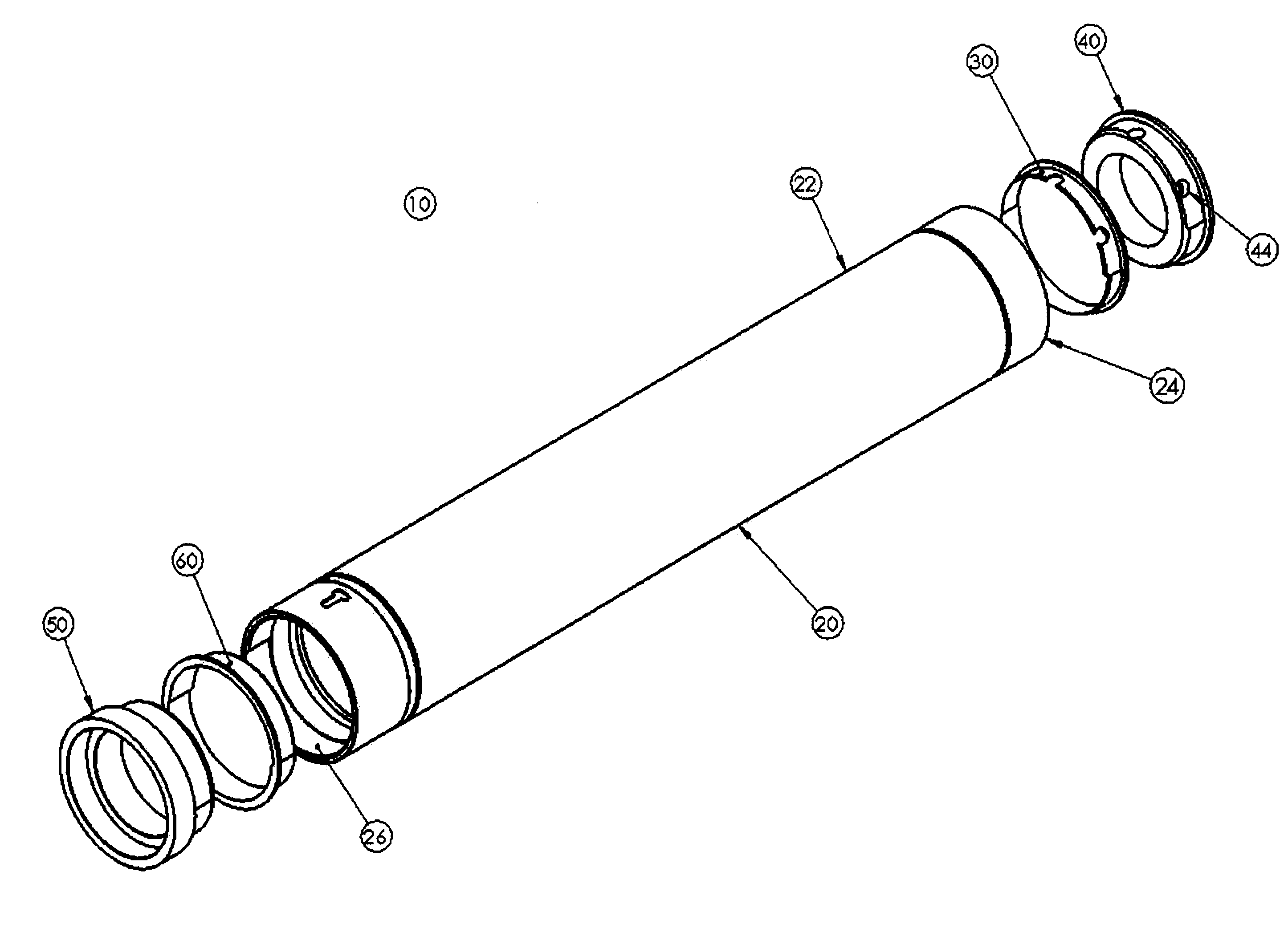 Fusing core and drive collar assembly