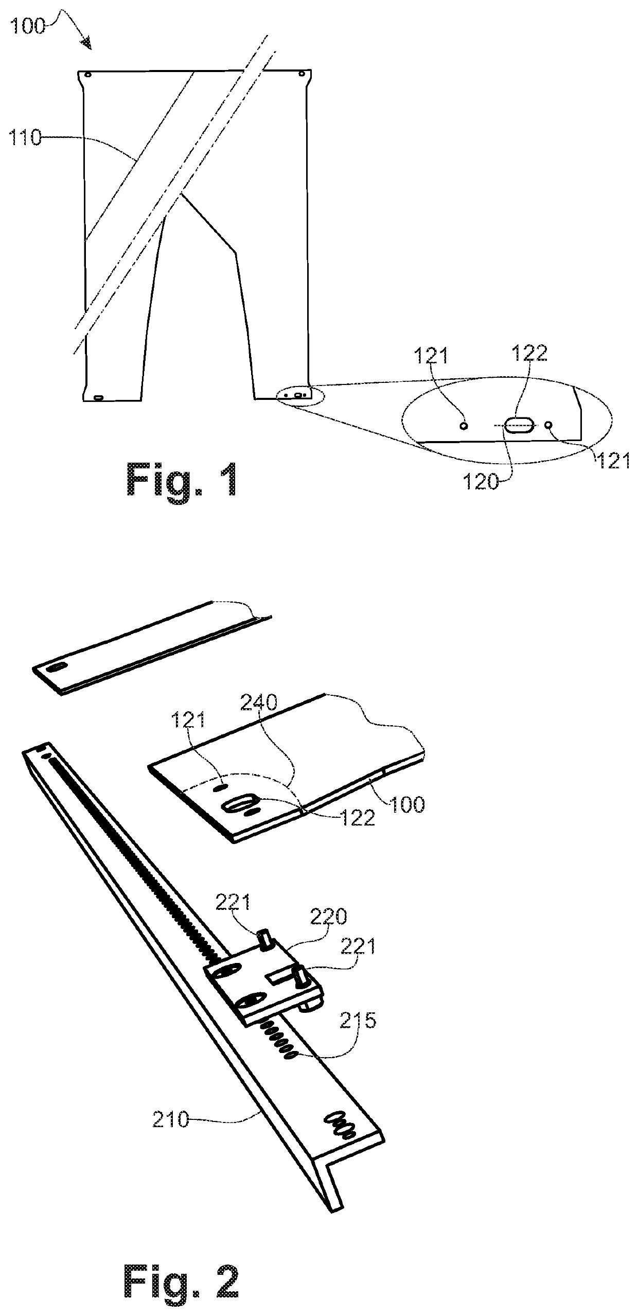 Device and method for forming a composite panel from a thermoplastic matrix