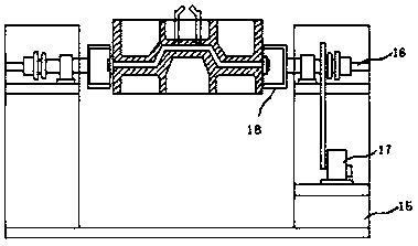 Die for producing autobody and die turnover mechanism